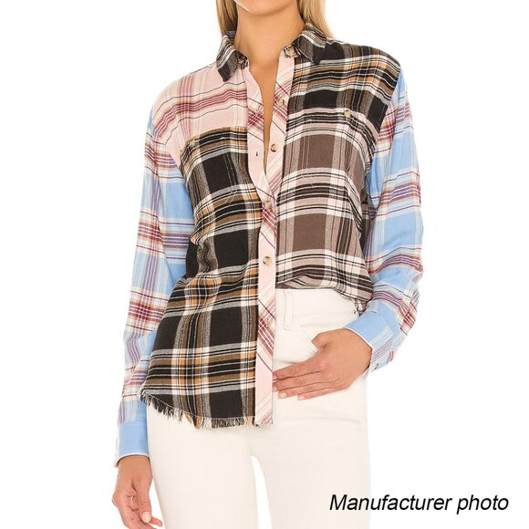 Rails Brando Chelsea Mixed Plaid Button-Front Shirt - Picture 10 of 10